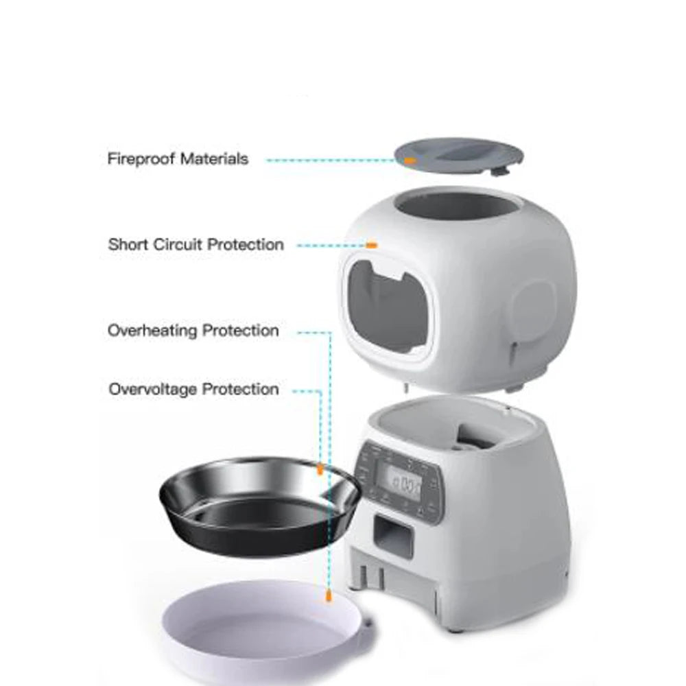 SmartFeeder — 3.5L Automatic Pet Dispenser for Cats and Dogs