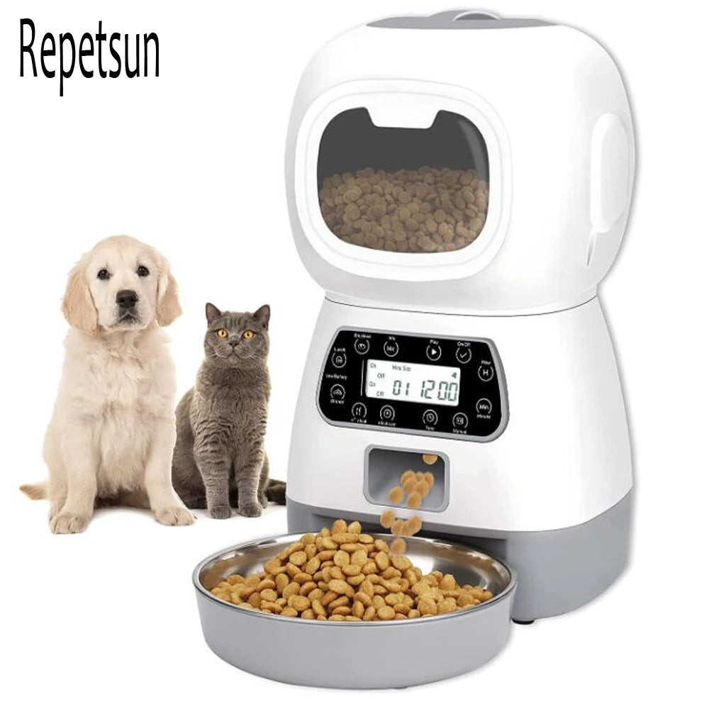 SmartFeeder — 3.5L Automatic Pet Dispenser for Cats and Dogs