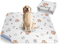 Washable Pee Pads for Dogs, 2 Pack Large 36"X41" Super Absorbent Reusable Training Pads, 100% Waterproof Non-Slip Puppy Whelping Playpen Indoor Mat Pet Supplies